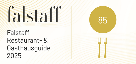 Falstaff Restaurant- & Gasthausguide 2025 – 85 Punkte und zwei Gabeln für das Restaurant Seestern.  